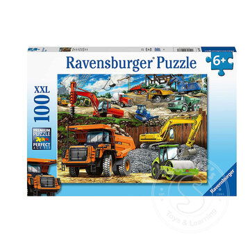 Ravensburger Ravensburger Construction Vehicles Puzzle 100pcs XXL