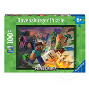 Ravensburger Ravensburger Monster Minecraft Puzzle 100pcs XXL