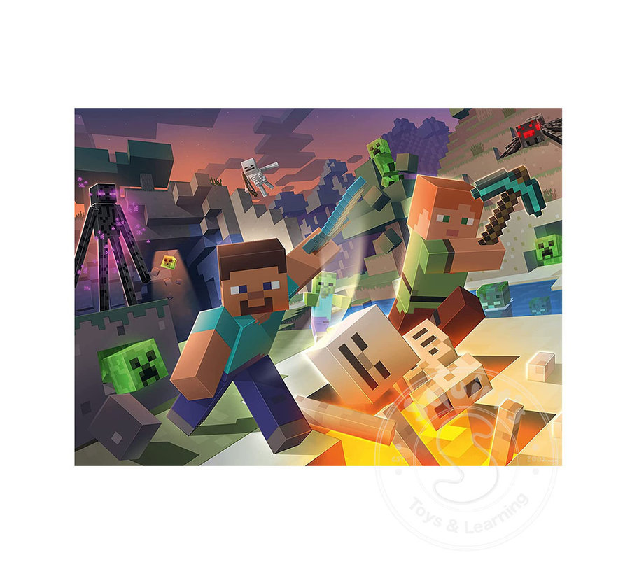 Ravensburger Monster Minecraft Puzzle 100pcs XXL