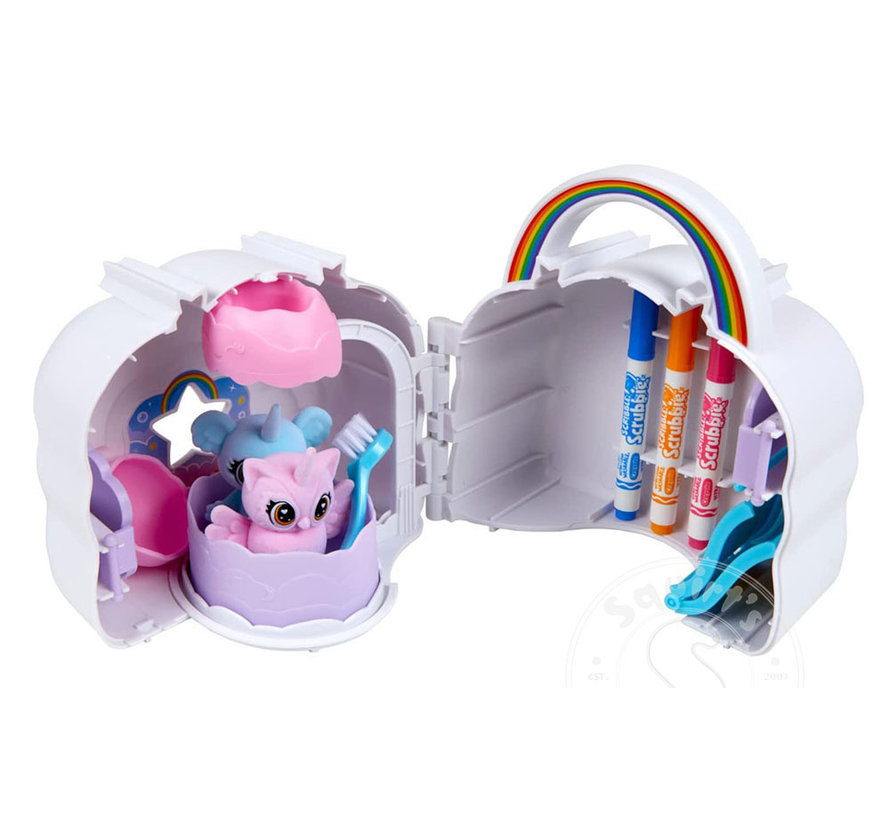 Crayola Scribble Scrubbie Rainbow Cloud Play