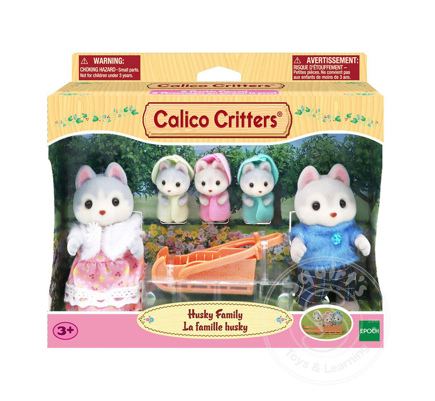 Calico Critters Husky Family