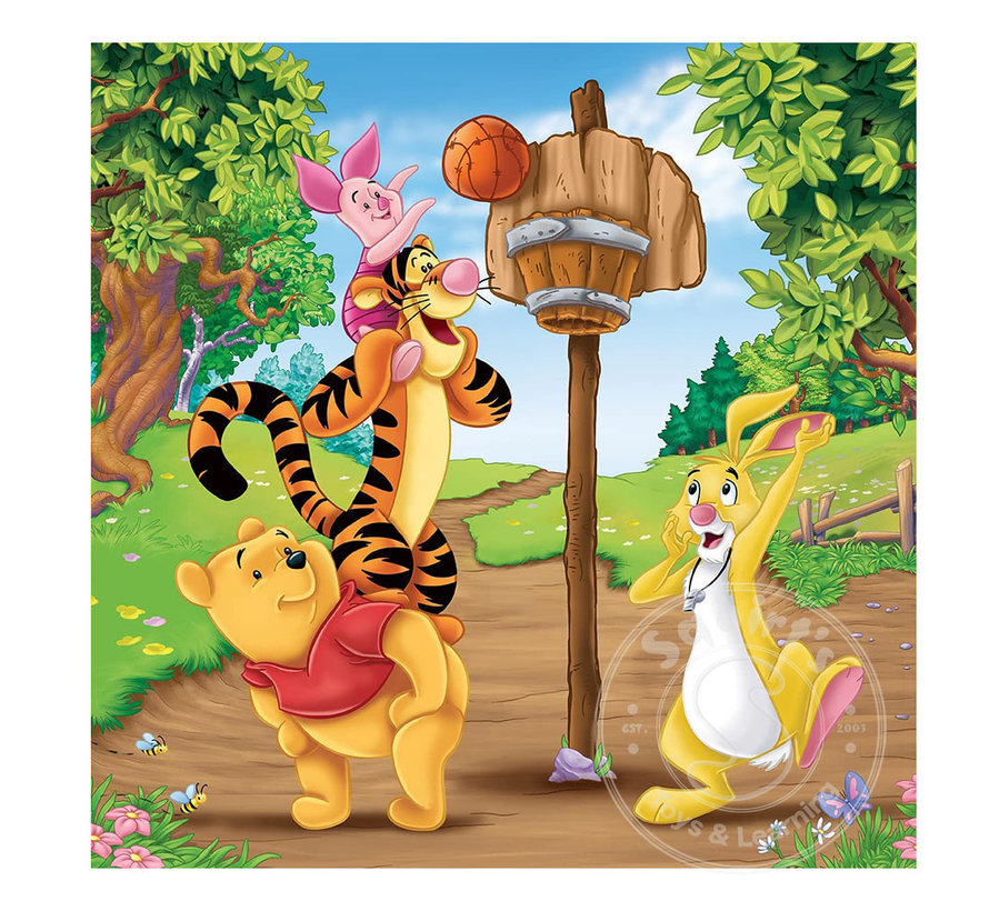 Ravensburger Disney Winnie the Pooh Sports Day Puzzle 3 x 49pcs