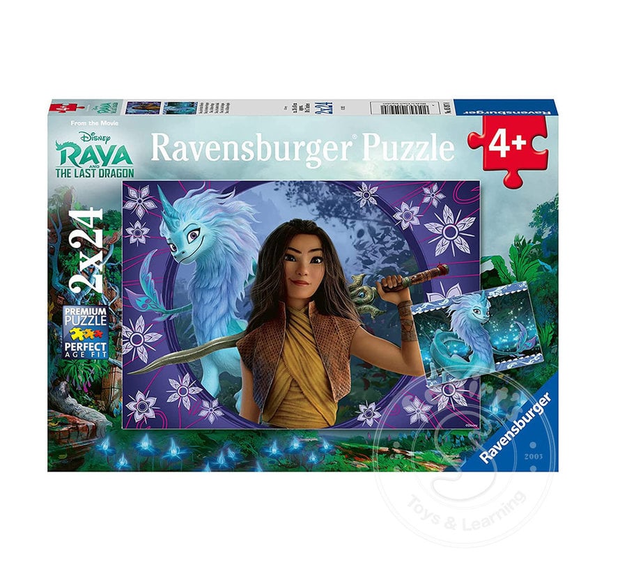Ravensburger Disney Raya and the Last Dragon: Sisu, the Last Dragon Puzzle 2 x 24pcs