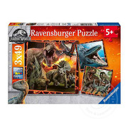 Ravensburger Ravensburger Jurassic World: Instinct to Hunt Puzzle 3 x 49pcs