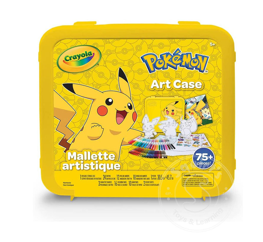Crayola Pokemon Art Case