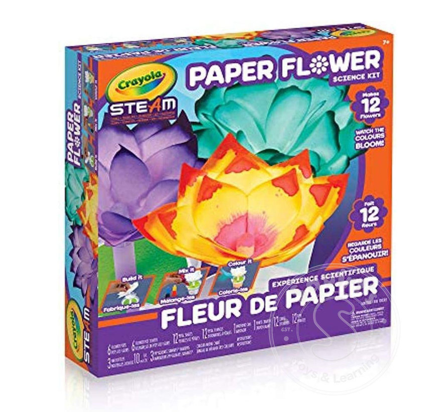 Crayola Steam: Paper Flower Science Kit
