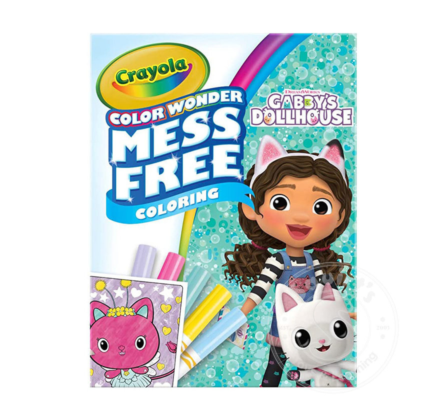 Crayola Color Wonder Mess Free Colouring - Gabby's Dollhouse