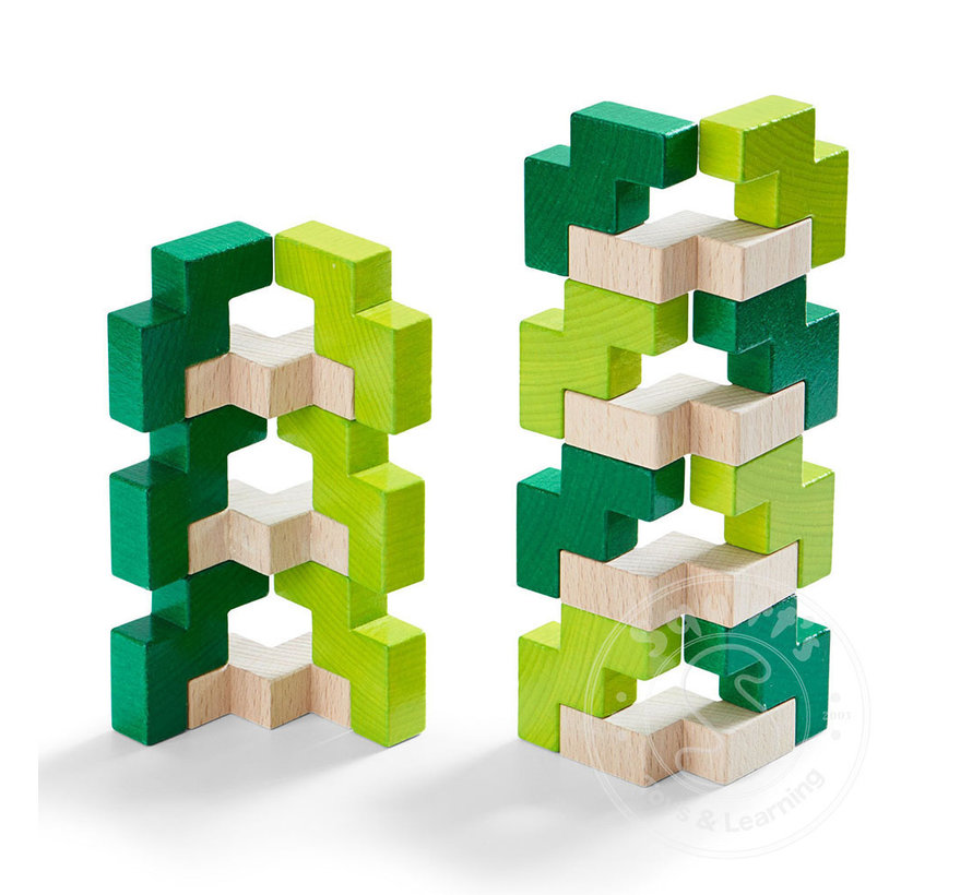 Viridis 3D Arranging Blocks
