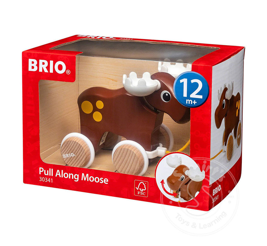 Brio Pull Along Moose