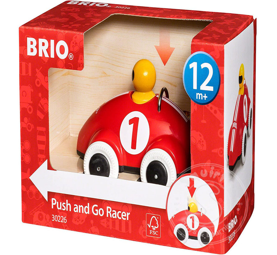 Brio Push & Go Racer