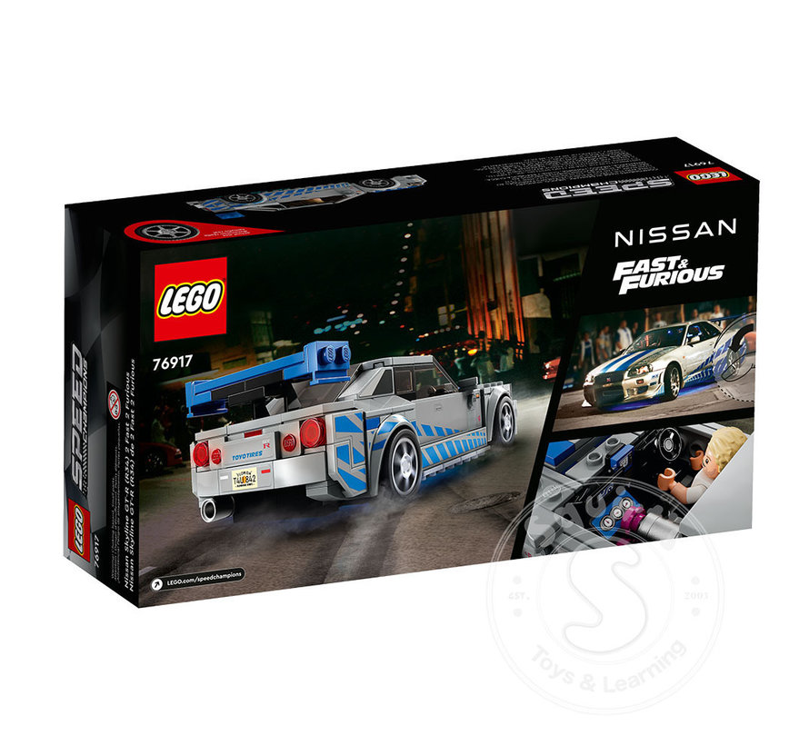 LEGO® Speed Champions  2 Fast 2 Furious Nissan Skyline GT-R (R34)