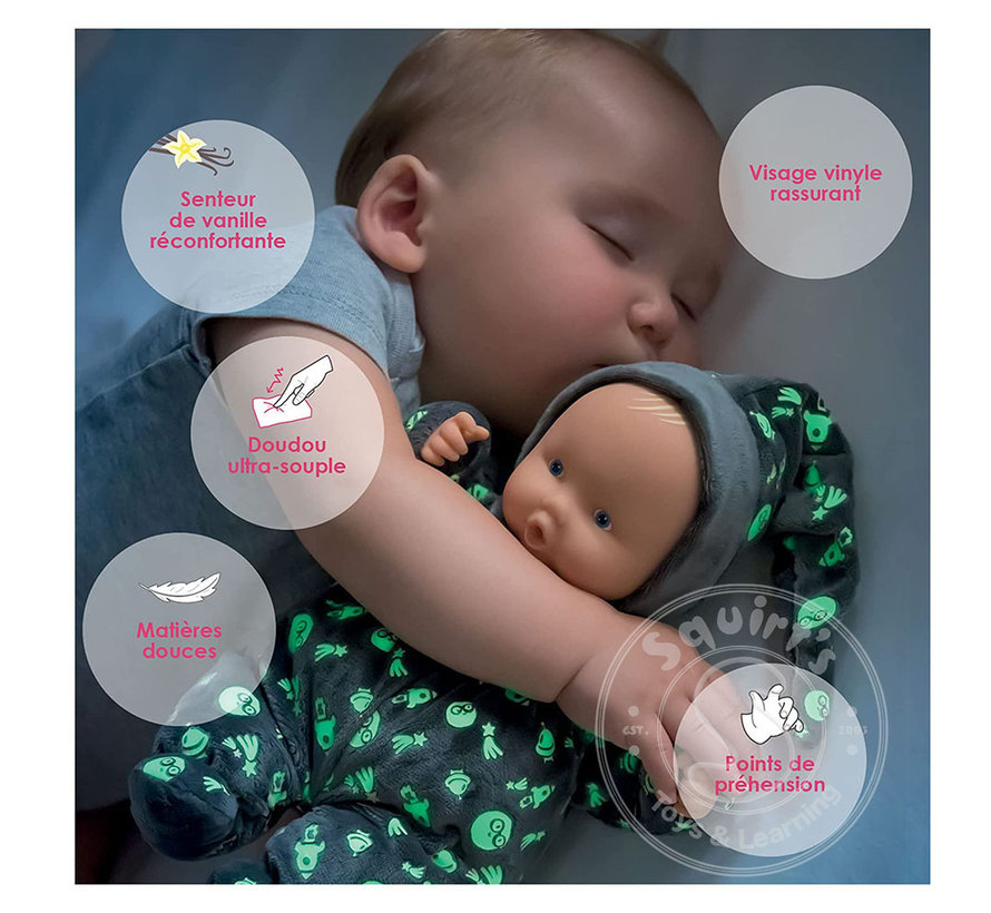 Corolle Mon Doudou Babipouce Glow in the Dark 11" Doll