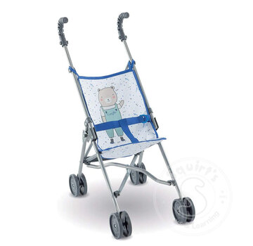 Corolle Corolle Umbrella Stroller- Blue (14'' & 17'' & 20'' )