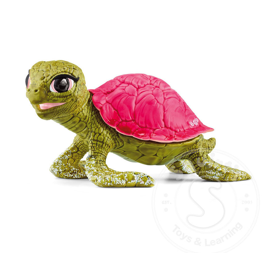 Schleich Pink Sapphire Turtle - retired