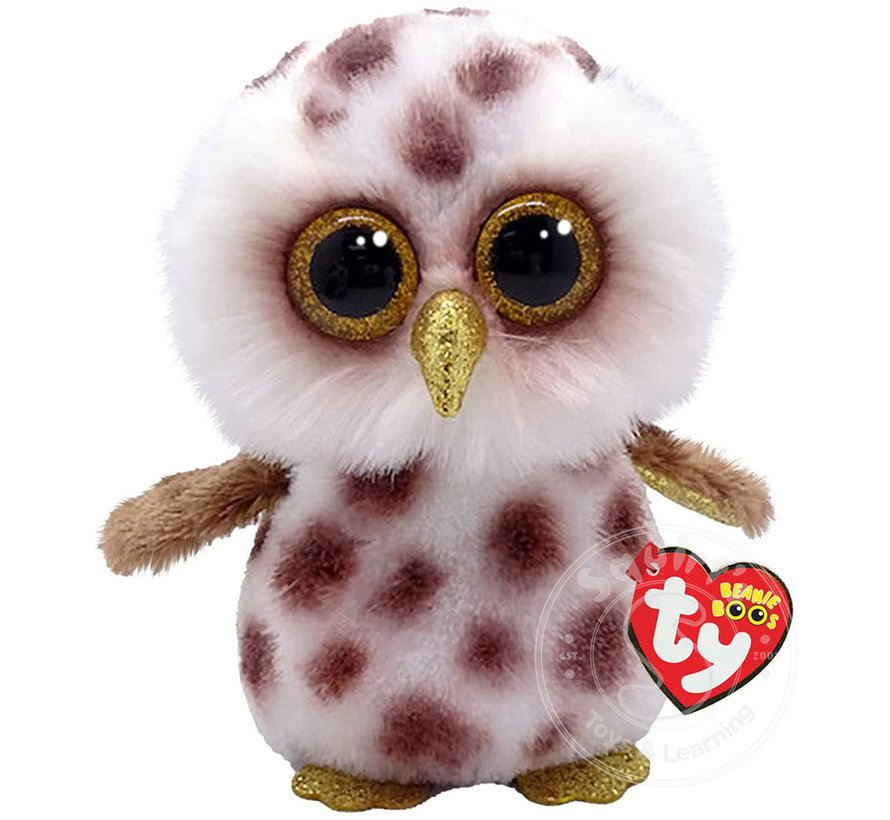 TY Beanie Boos Whoolie Spotted Owl Reg