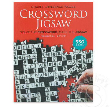 Family Games Crossword Jigsaw 1st Edition Puzzle 500pcs