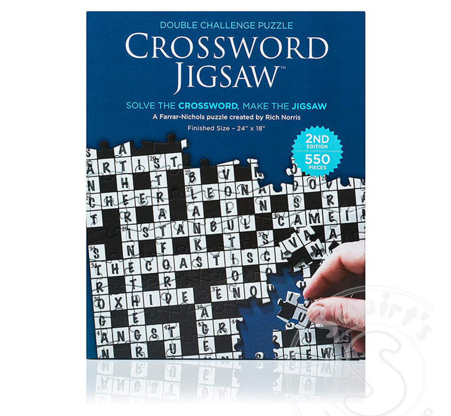 Crossword Jigsaw 2nd Edition Puzzle 550pcs