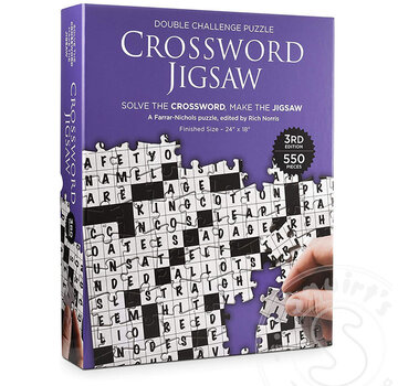 Family Games Crossword Jigsaw 3rd Edition Puzzle 550pcs