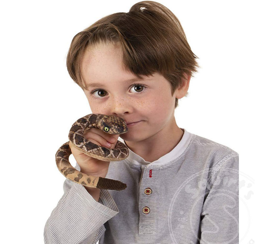 Folkmanis Rattlesnake Finger Puppet