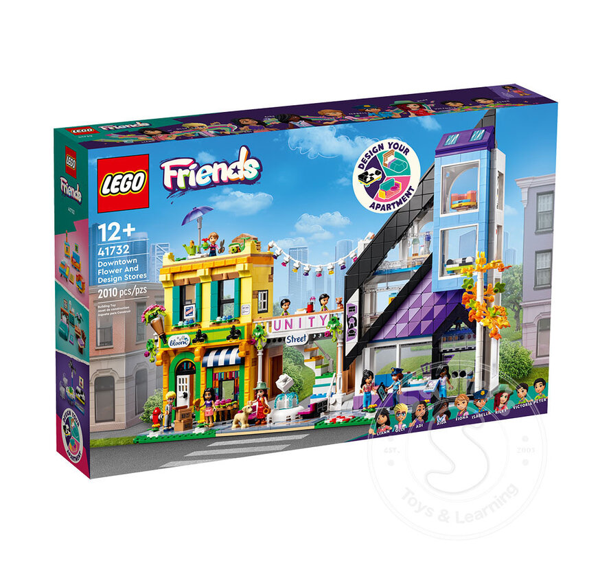 LEGO® Friends Downtown Flower and Design Stores