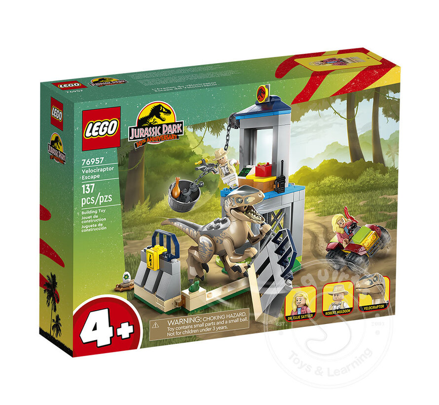 LEGO® Jurassic World: Velociraptor Escape