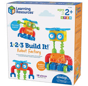 Learning Resources 1-2-3 Build It! Robot Factory