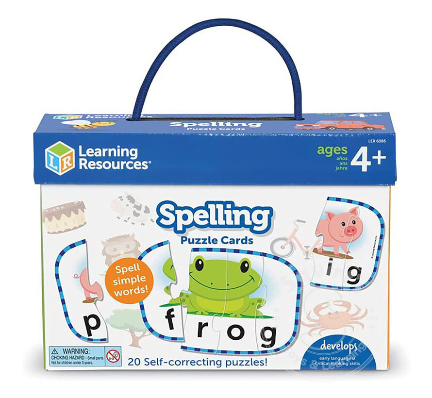 Spelling Puzzle Cards