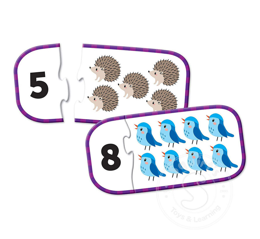 Counting Puzzle Cards