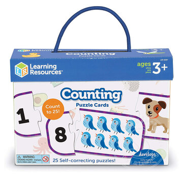 Learning Resources Counting Puzzle Cards