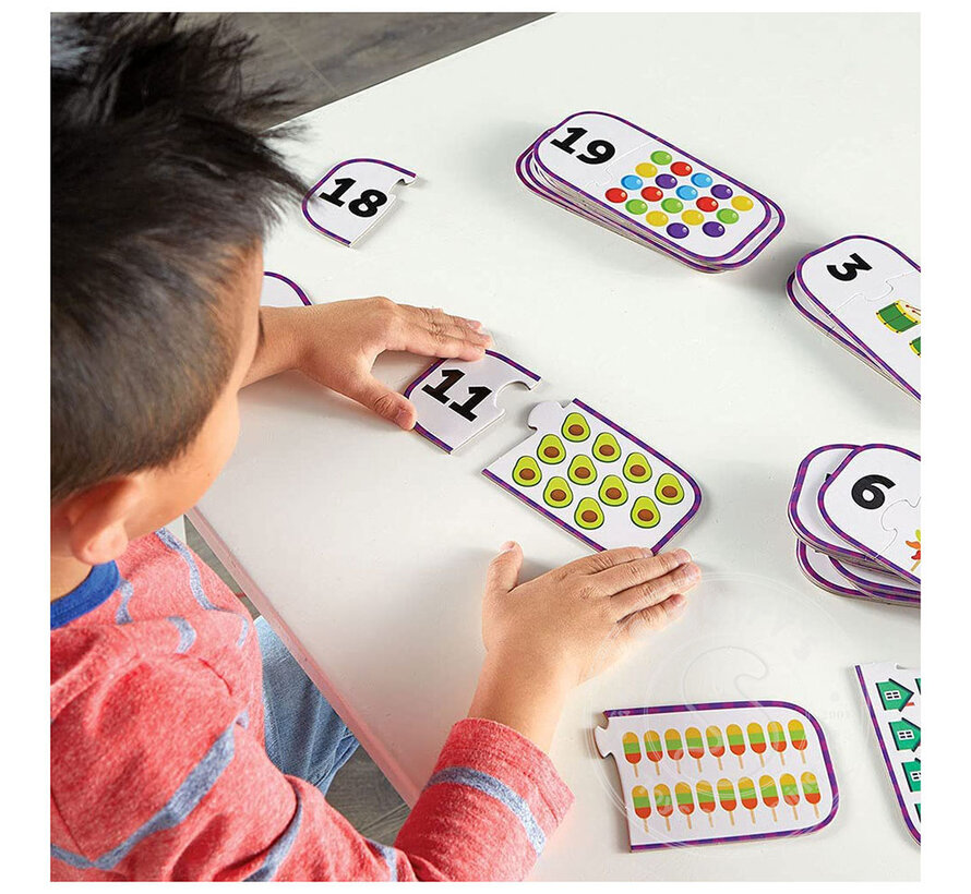 Counting Puzzle Cards