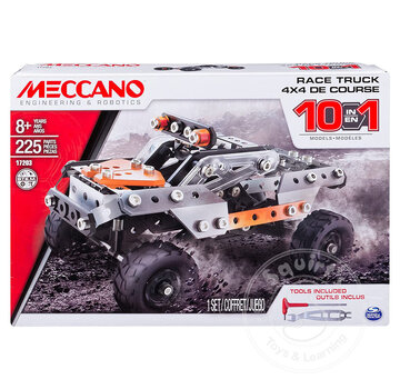 Meccano Meccano 10-in-1  Model Set - Race Truck