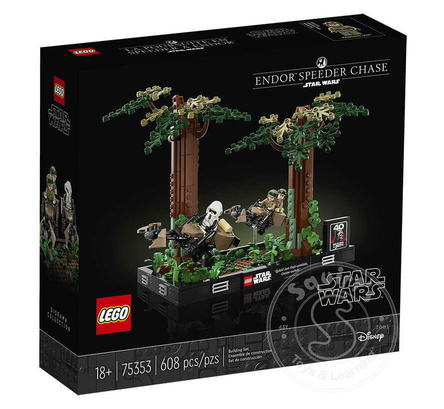 LEGO® Star Wars Star Wars Endor Speeder Chase Diorama
