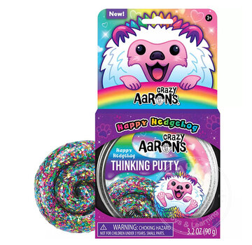 Crazy Aaron's Crazy Aaron's Trendsetters Happy Hedgehog Thinking Putty