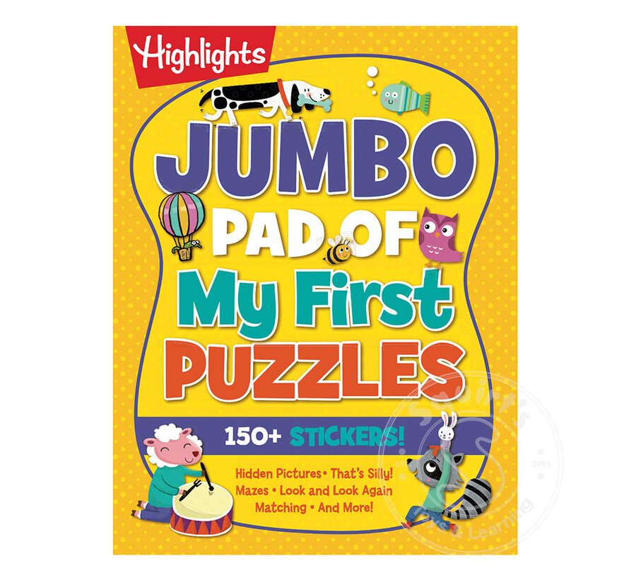 Highlights Jumbo Pad of My First Puzzles