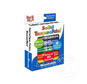 The Pencil Grip Kwik Stix Tempra Paint 6 Pack Primary