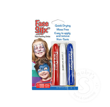 The Pencil Grip Face Stix Face Paint 3 Pack
