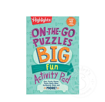 Highlights Highlights On-the-Go Puzzles Big Fun Activity Pad
