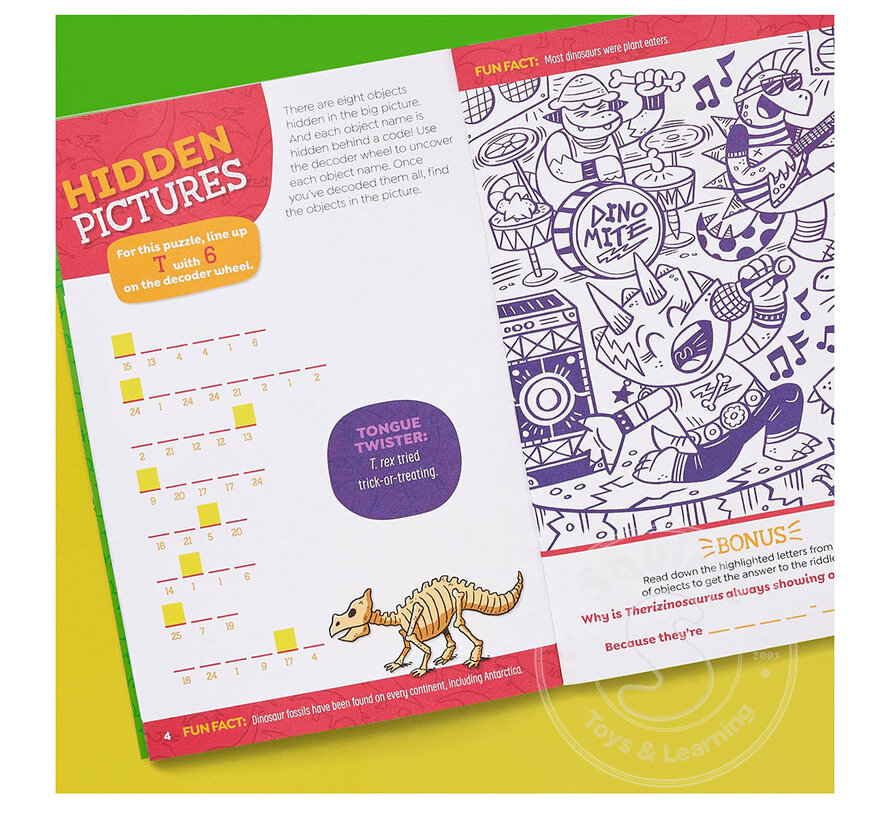 Highlights Dinosaur Code Crackers