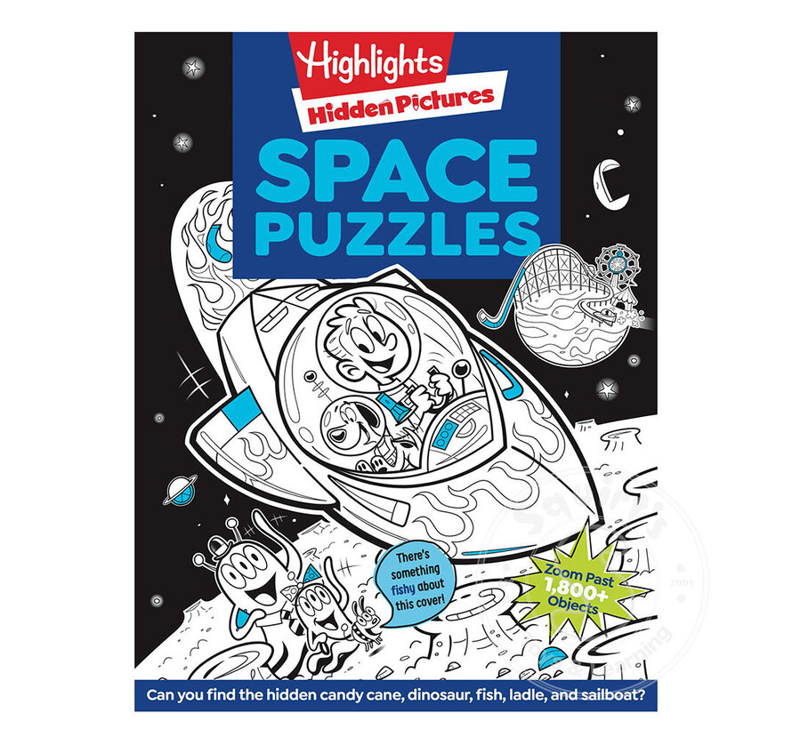 Highlights Hidden Pictures Space Puzzles
