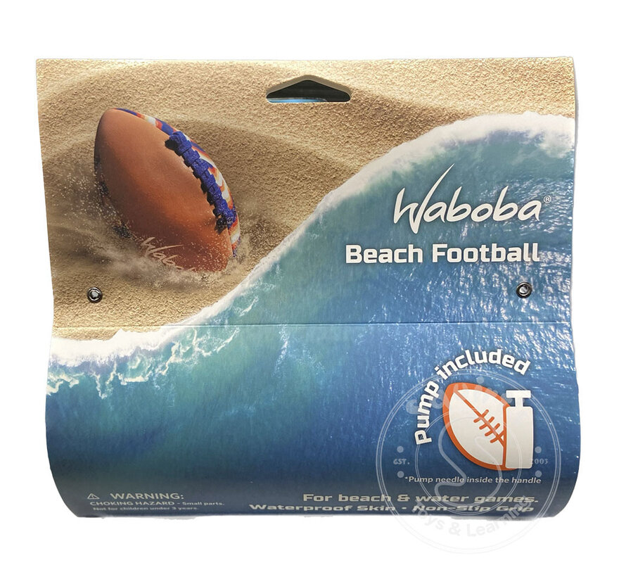 Waboba 9” Beach Football with Pump