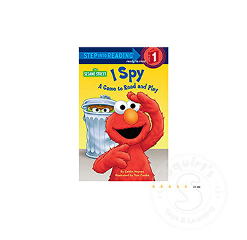 Random House Step 1 Sesame Street I Spy A Game to Read and Play