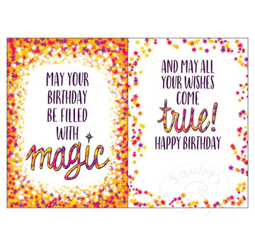 Birthday Magic Card