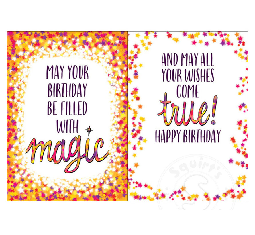 Birthday Magic Card