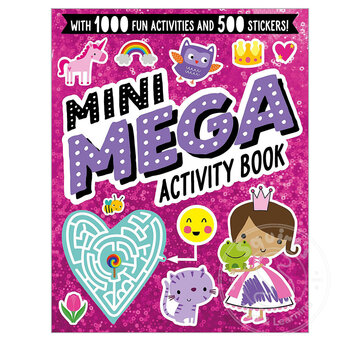 Make Believe Ideas Mini Mega Activity Book Pink