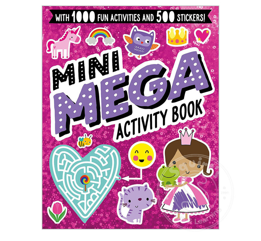 Mini Mega Activity Book Pink