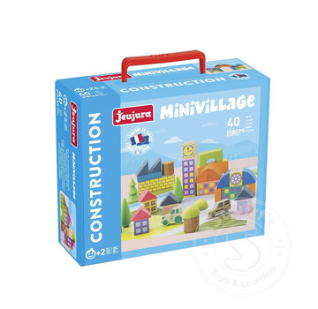 SALE - Construction Set Mini Village - 40 pcs