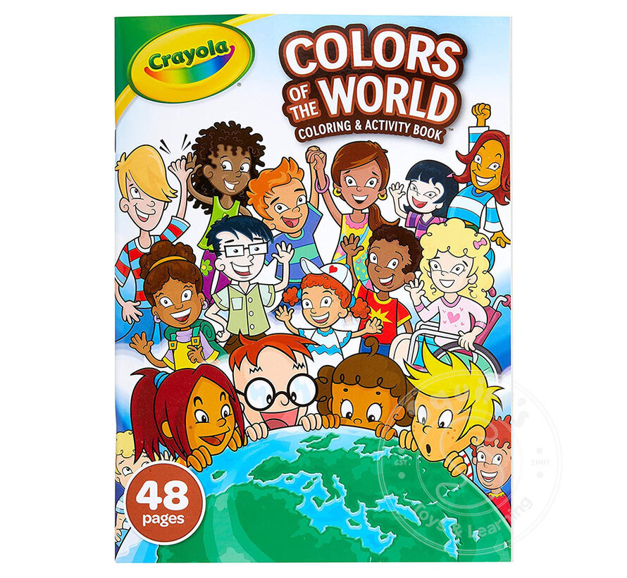 Crayola Colors of the World Colouring and Activity Book