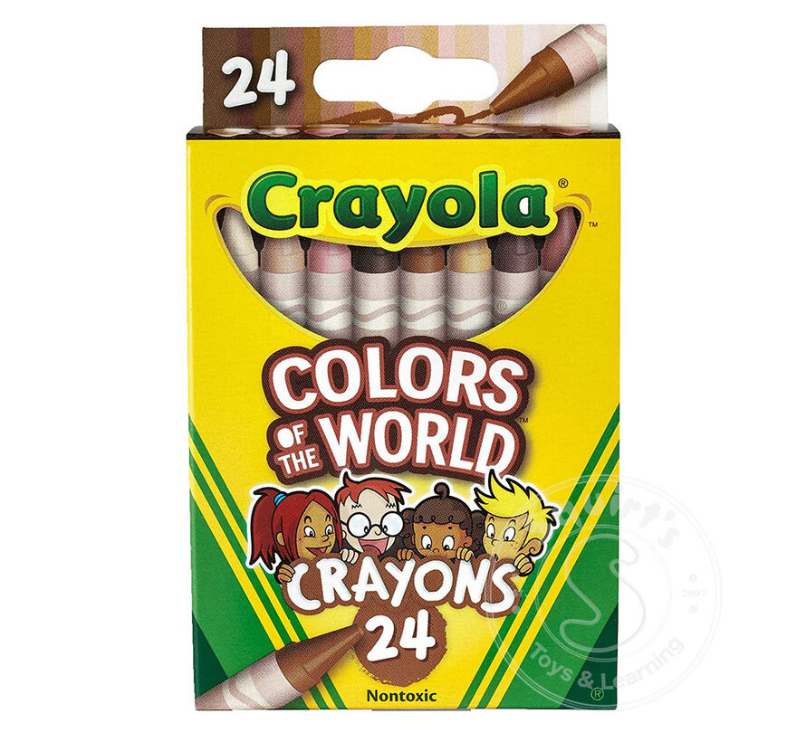 Crayola Colors of the World 24 Crayons