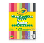 Crayola Crayola 120 ct Construction Paper Pad