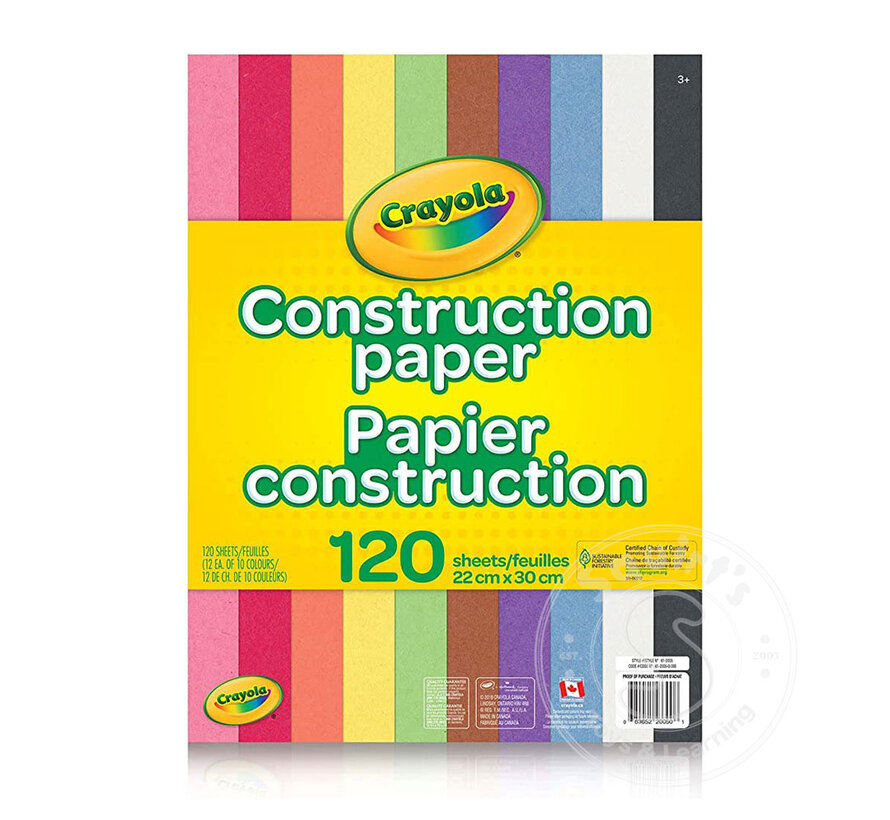 Crayola 120 ct Construction Paper Pad